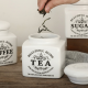 Porcelain Jar Set - 3 Pcs